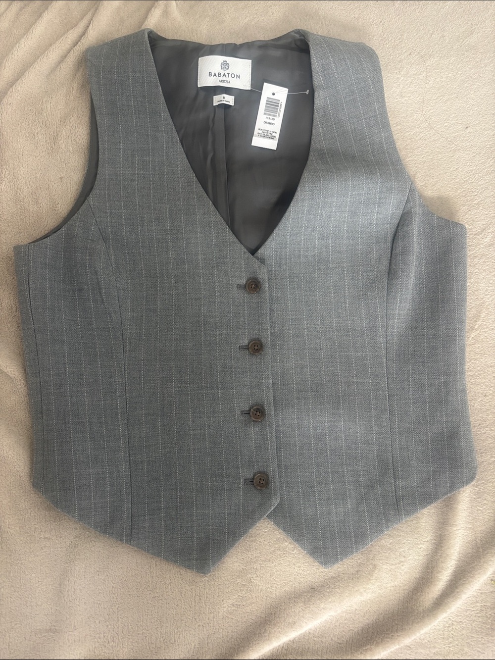 Aritzia Babaton Deniro Vest Re(essential) - Size 8